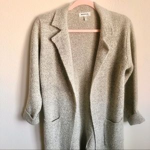 Monteau- Gray collard cardigan 🍂